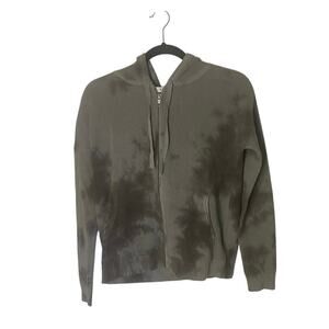 Kokun Oversized Tie Dye Gray Hoodie Size Small